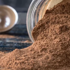 Organic vegan protein powder